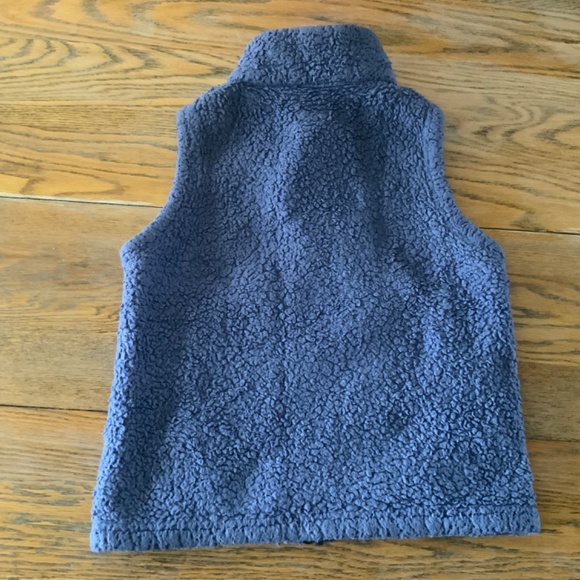PATAGONIA bluefleece vest with pockets/nice condition/kids M (10) - Picture 4 of 7